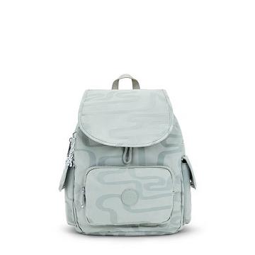 Kipling City Pack Small Klassiska Printed Ryggsäck Turkos | SE 1711EB